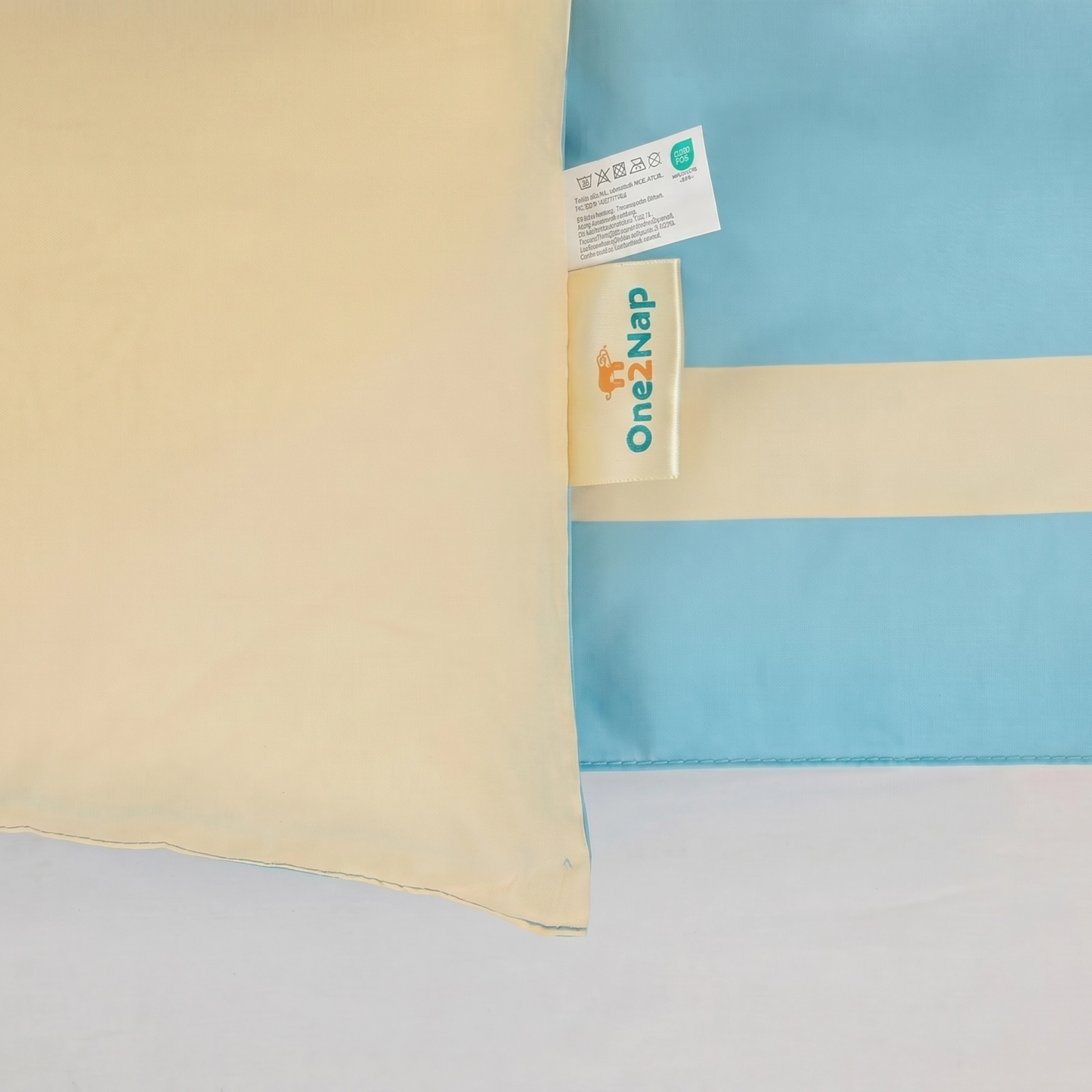 Sommardröm - Blue Breeze - La couette sans housse de couette |housse fixe |lavable