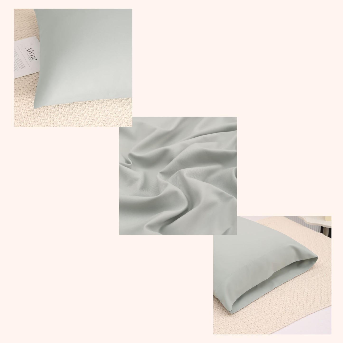 Nørd Soft Forest – Taie d’oreiller 60x70 cm | Sérénité scandinave soyeuse