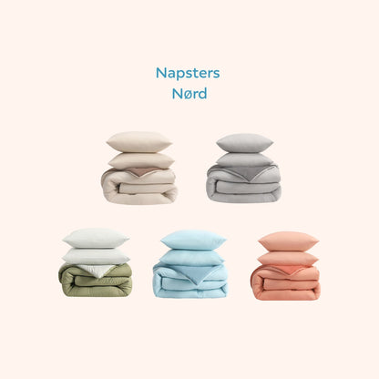 Nørd Midnight Blue - La couette sans housse de couette |housse fixe |lavable