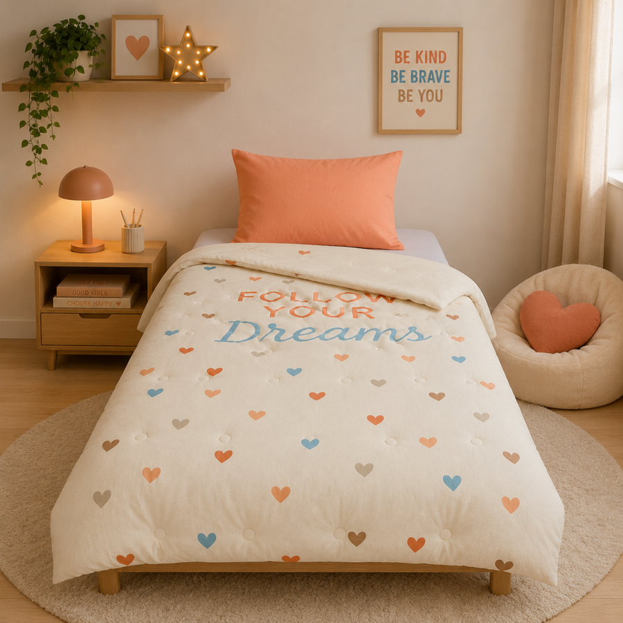 Drøm Dream Chaser – La couette sans housse de couette pour ados | housse fixe | lavable