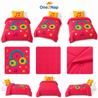 Good vibes - Pop Icons - La couette sans housse pour enfants | housse fixe | lavable