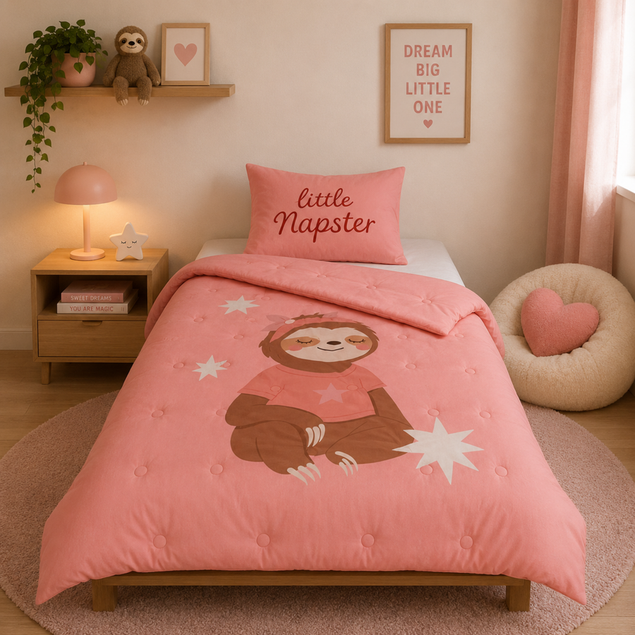 Snork Lazy Days - La couette sans housse pour enfants | housse intégrée | lavable