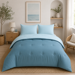 Nørd Midnight Blue - La couette sans housse de couette |housse fixe |lavable