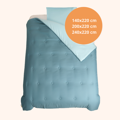 Nørd Midnight Blue - La couette sans housse de couette |housse fixe |lavable
