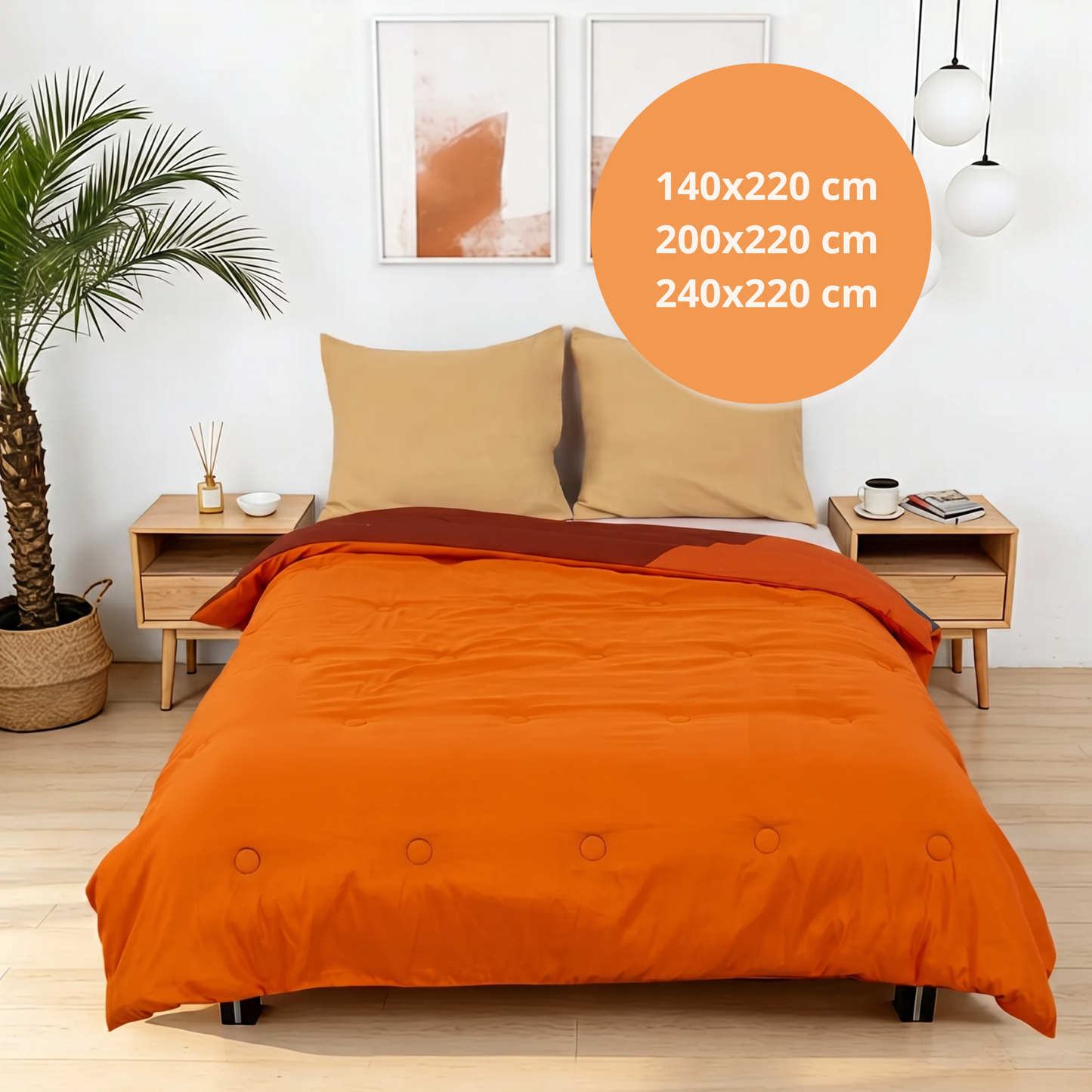 Dreamwave - Ocean Pebbles - La couette sans housse de couette |housse fixe |lavable