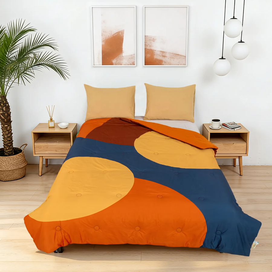 Dreamwave - Ocean Pebbles - La couette sans housse de couette |housse fixe |lavable