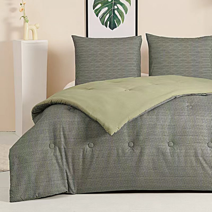 Struktur Olive Leaf - La couette sans housse de couette | housse fixe | lavable
