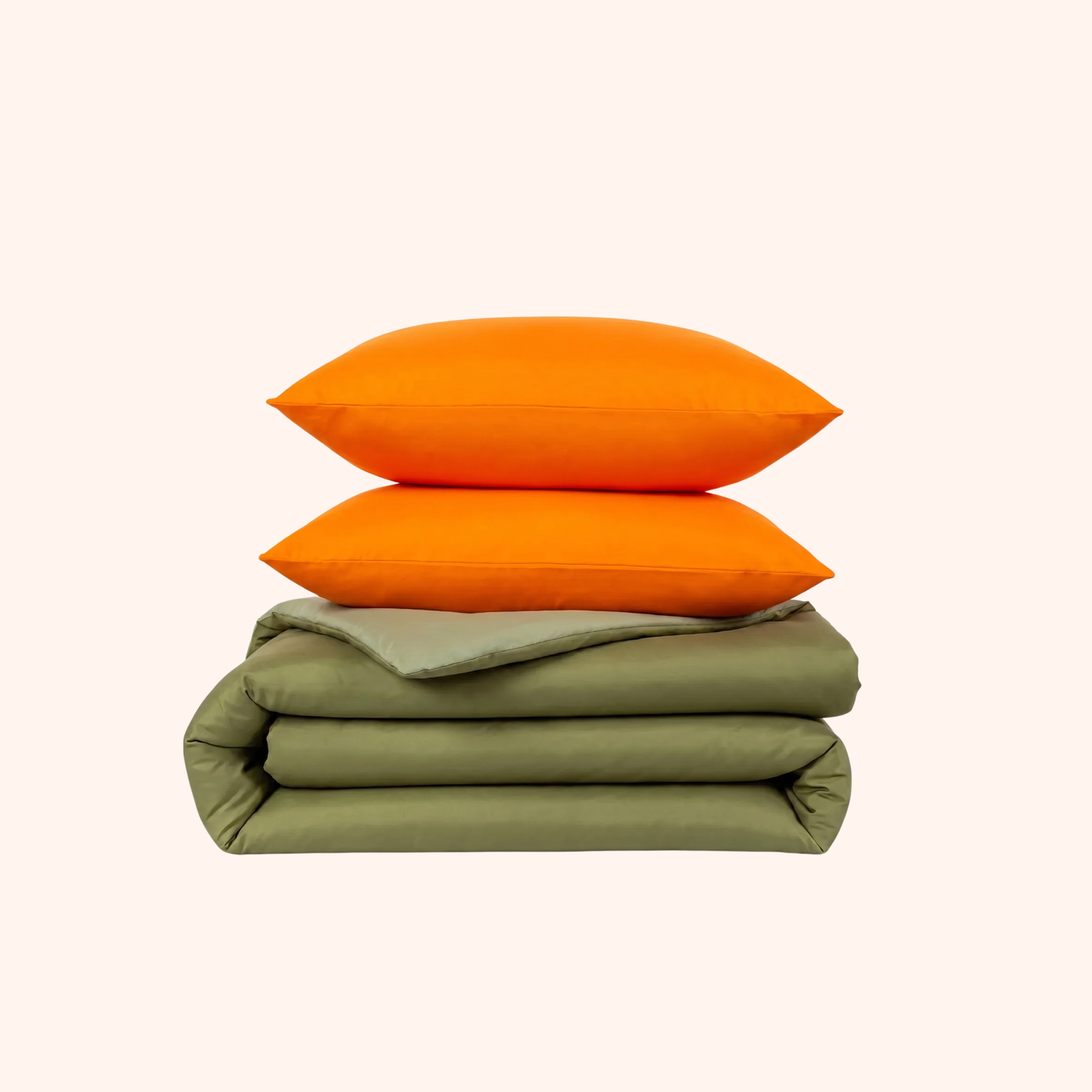 Dreamwave - Olive Leaf - La couette sans housse | housse fixe | lavable