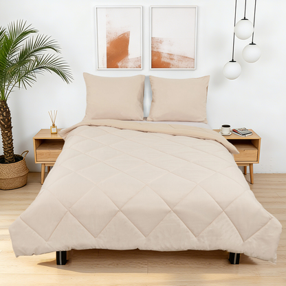 Sommarvino - Pale Linnen - La couette sans housse | housse intégrée | lavable