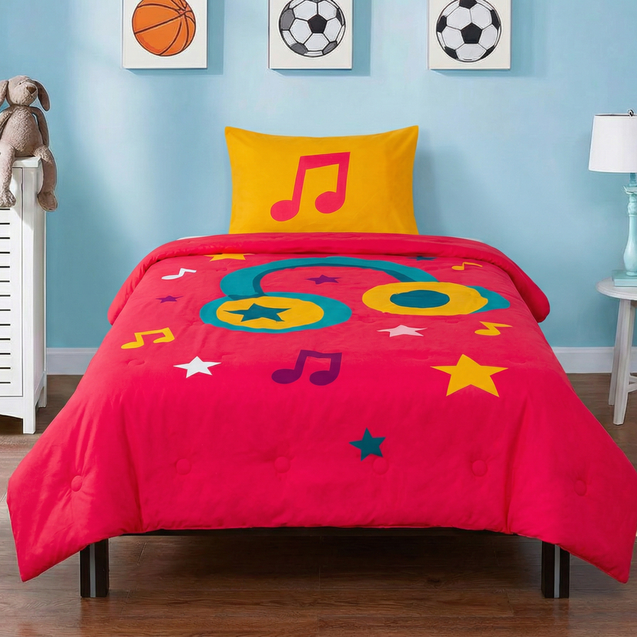 Good vibes - Pop Icons - La couette sans housse pour enfants | housse fixe | lavable