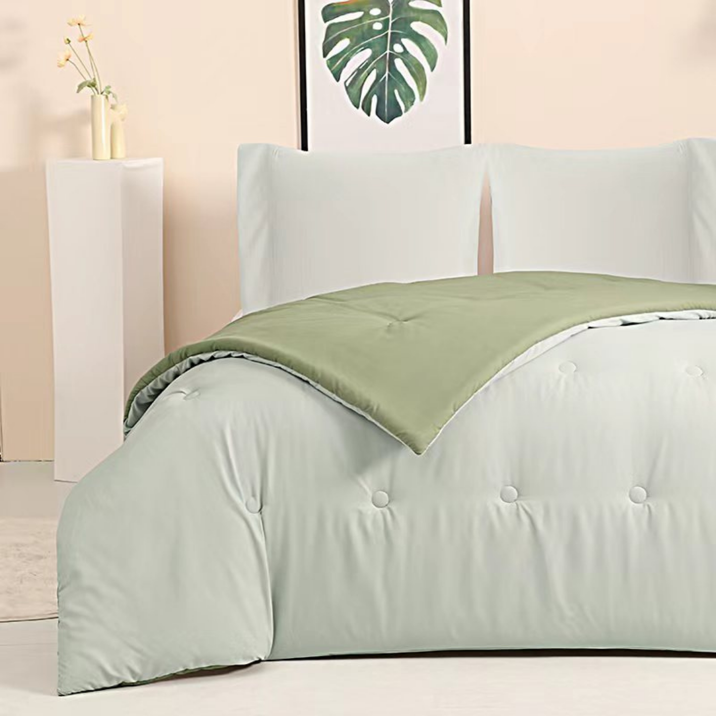 Nørd Soft Forest - La couette sans housse de couette |housse fixe |lavable