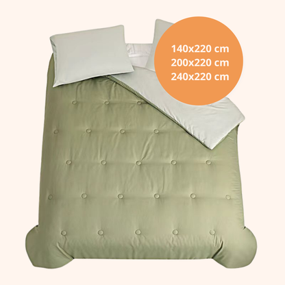 Nørd Soft Forest - La couette sans housse de couette |housse fixe |lavable