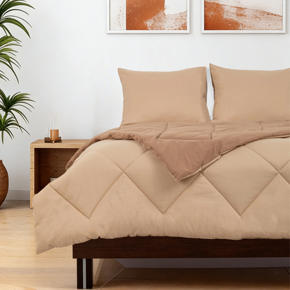 Sommarvino - Soft Mushroom - La couette sans housse de couette |housse fixe |lavable