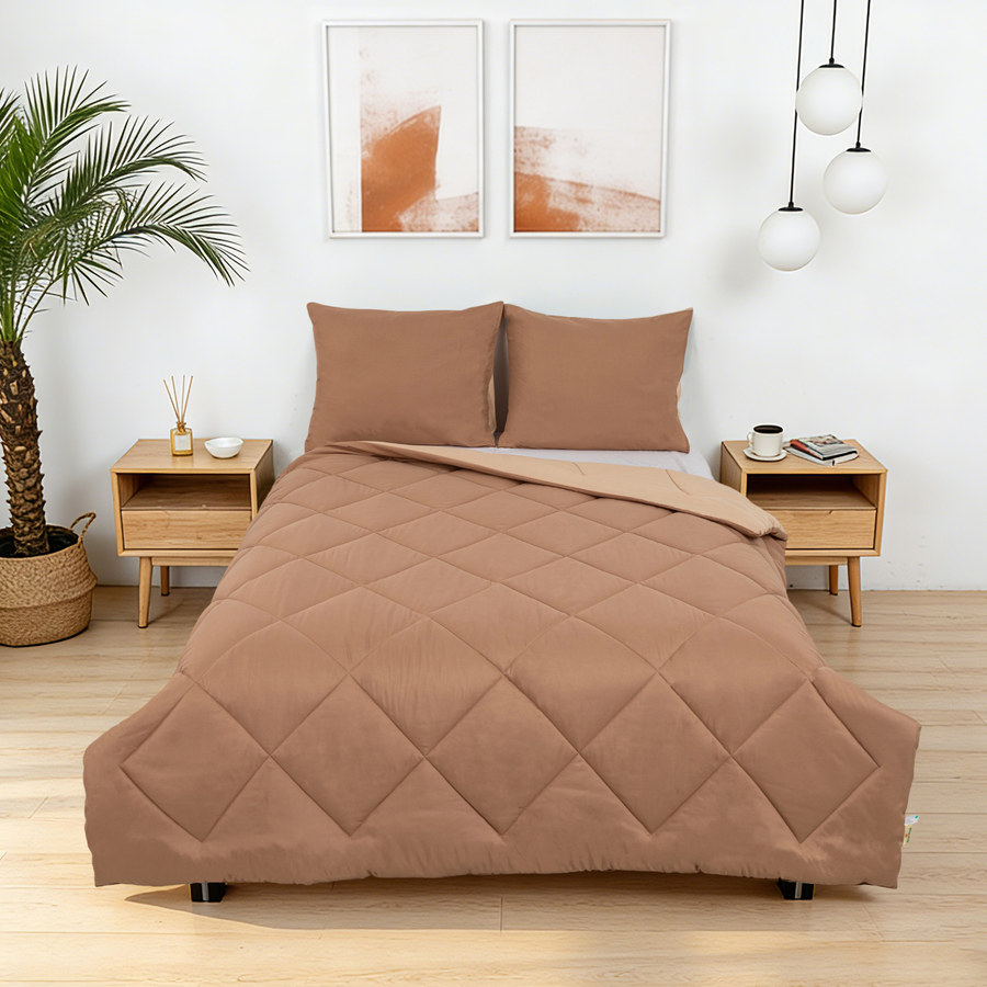 Sommarvino - Soft Mushroom - La couette sans housse de couette |housse fixe |lavable