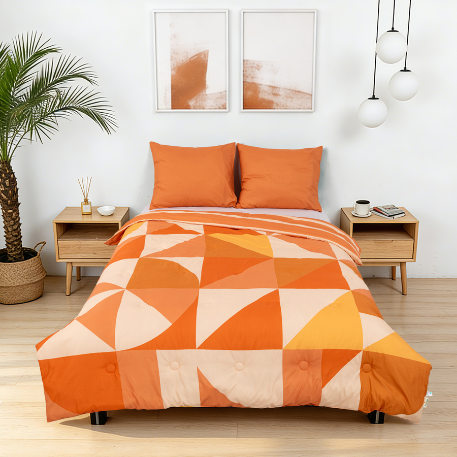 Sommardröm - Sunrise Glow - La couette sans housse | housse fixe | lavable