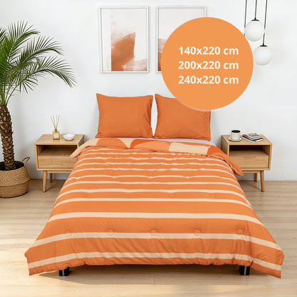 Sommardröm - Sunrise Glow - La couette sans housse | housse fixe | lavable