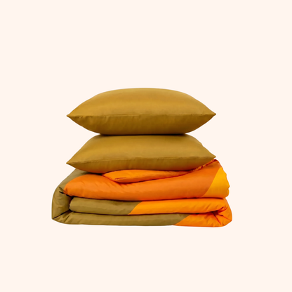 Dreamwave - Sunset Flow - La couette sans housse de couette |housse fixe |lavable