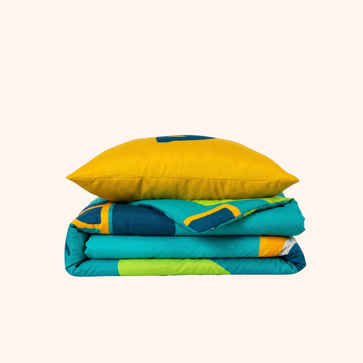 Good vibes - Urban Safari - La couette sans housse pour les enfants | housse fixe | lavable