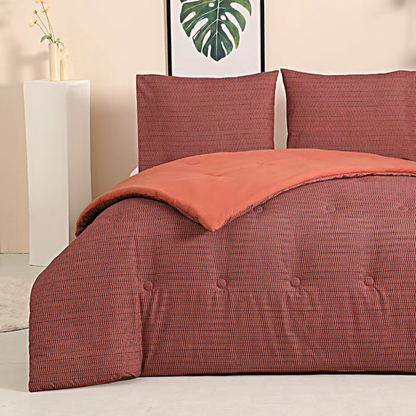 Structure Velvet Plum - La couette sans housse | housse fixe | lavable