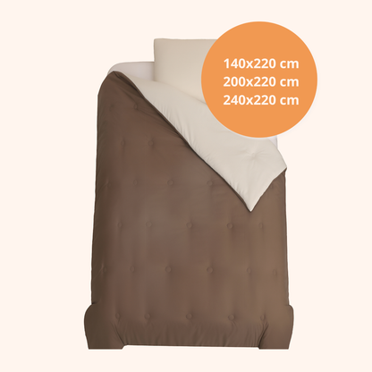 Nørd Warm Sand - La couette sans housse | housse fixe | lavable