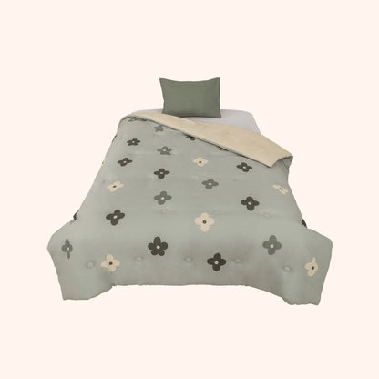 Drøm Forest Whisper - La couette sans housse de couette pour adolescents | housse fixe | lavable