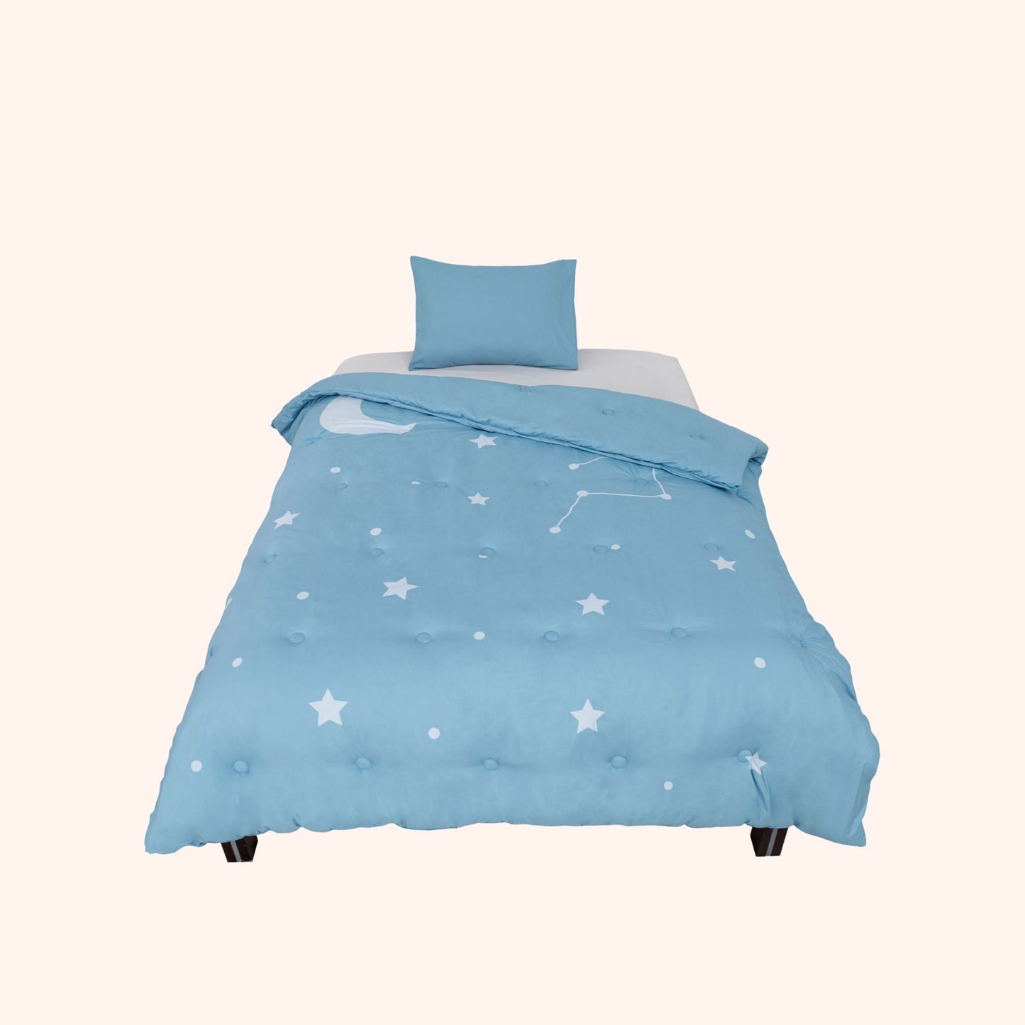 Drøm Moonlit Sky - La couette sans housse pour adolescents | housse intégrée | lavable
