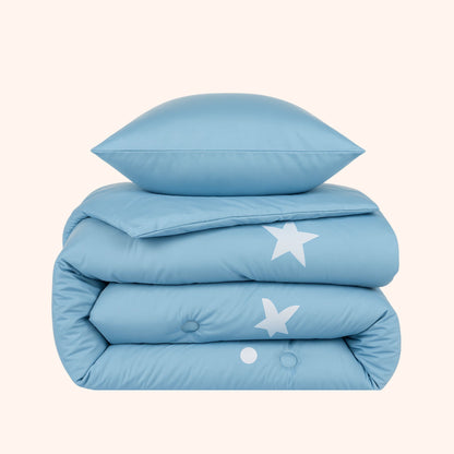 Drøm Moonlit Sky - La couette sans housse pour adolescents | housse intégrée | lavable