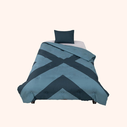 Drøm Night Grid - La couette sans housse pour ados |housse fixe |lavable