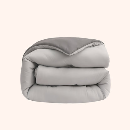 Nørd Stone Grey - La couette sans housse | housse fixe | lavable