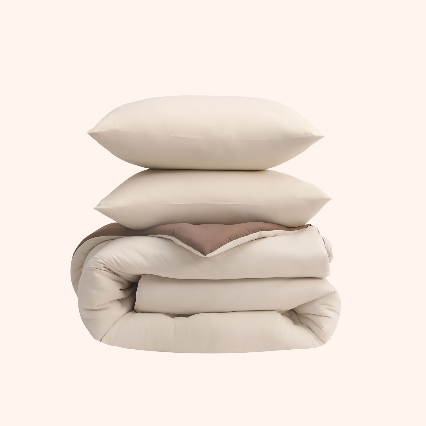 Nørd Warm Sand - La couette sans housse | housse fixe | lavable