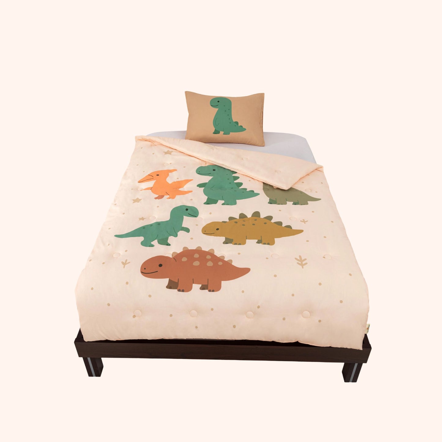 Snork Jurassic Joy - La couette sans housse pour enfants | housse intégrée | lavable
