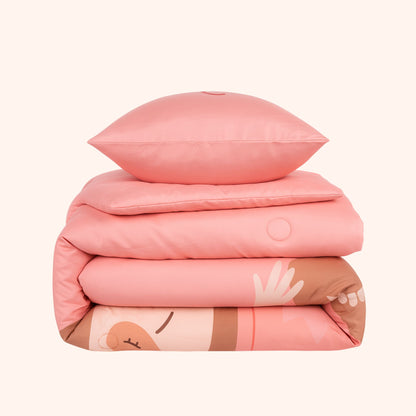 Snork Lazy Days - La couette sans housse pour enfants | housse intégrée | lavable