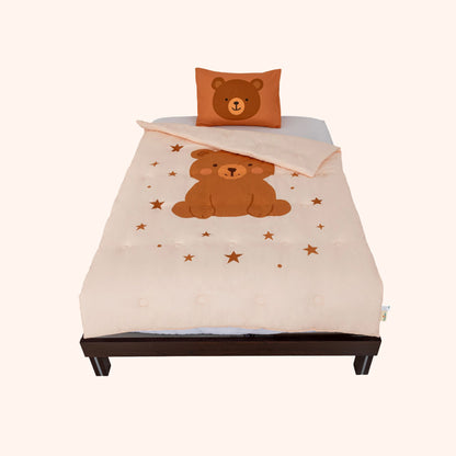 Snork Cuddle Caramel - La couette sans housse pour enfants | housse intégrée | lavable