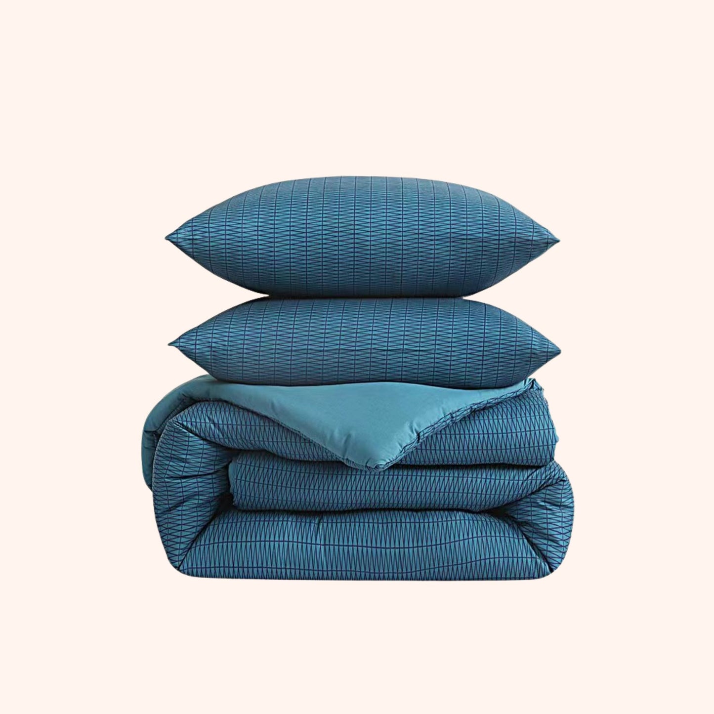 Structure Cloud Blue - La couette sans housse de couette | housse fixe | lavable