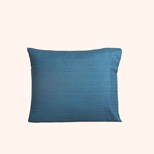 🎁 Struktur Cloud Blue – Taie d'oreiller 60×70 cm | Élégance et chaleur scandinaves (100 % offert)