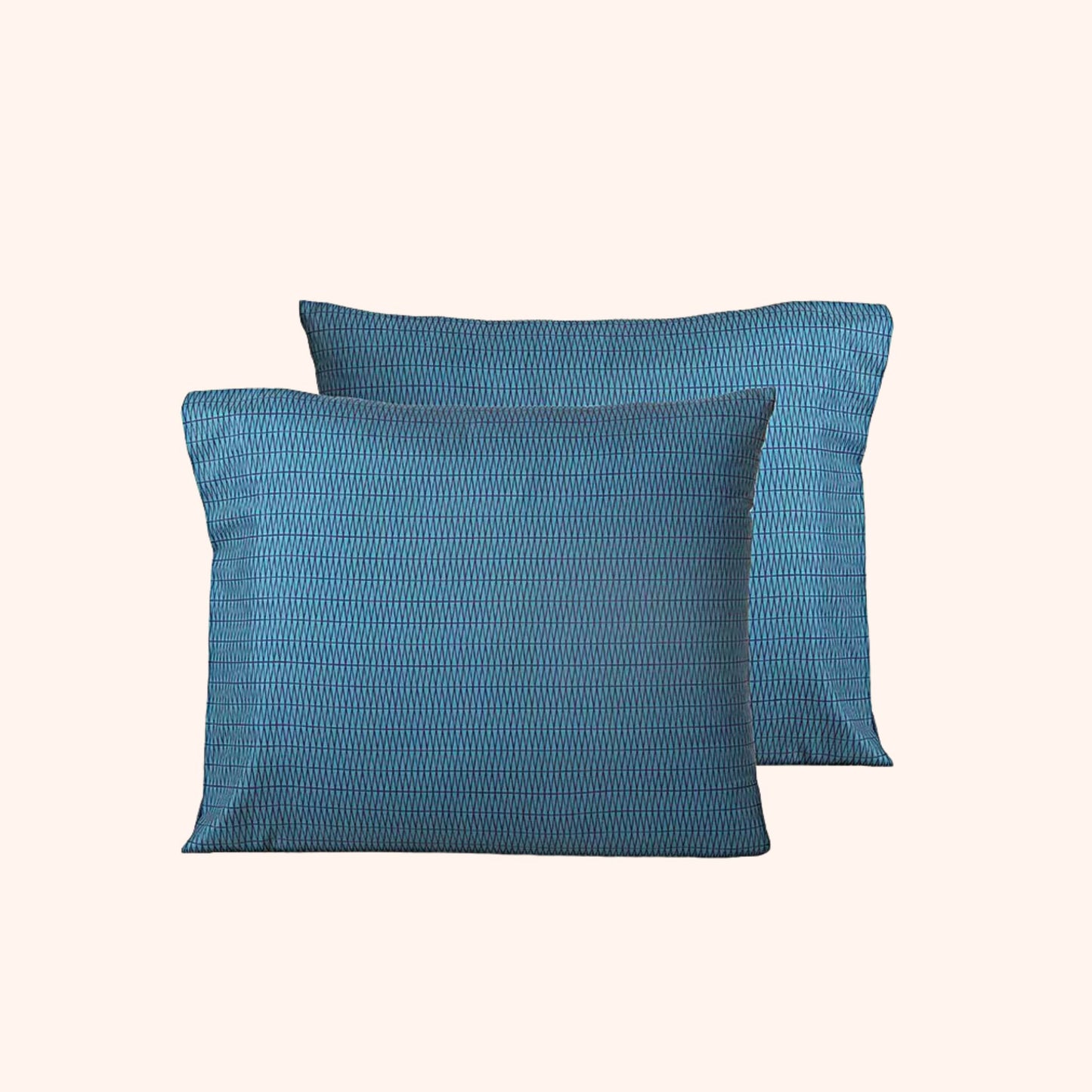 Struktur Cloud Blue – Taie d’oreiller 60x70 cm | Fraîcheur scandinave