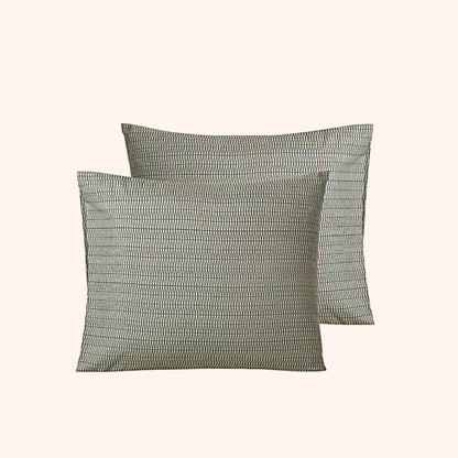Struktur Olive Leaf – Taie d’oreiller 60x70 cm | Sérénité scandinave naturelle