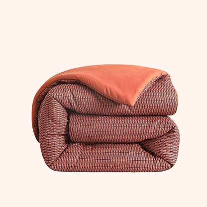 Structure Velvet Plum - La couette sans housse | housse fixe | lavable