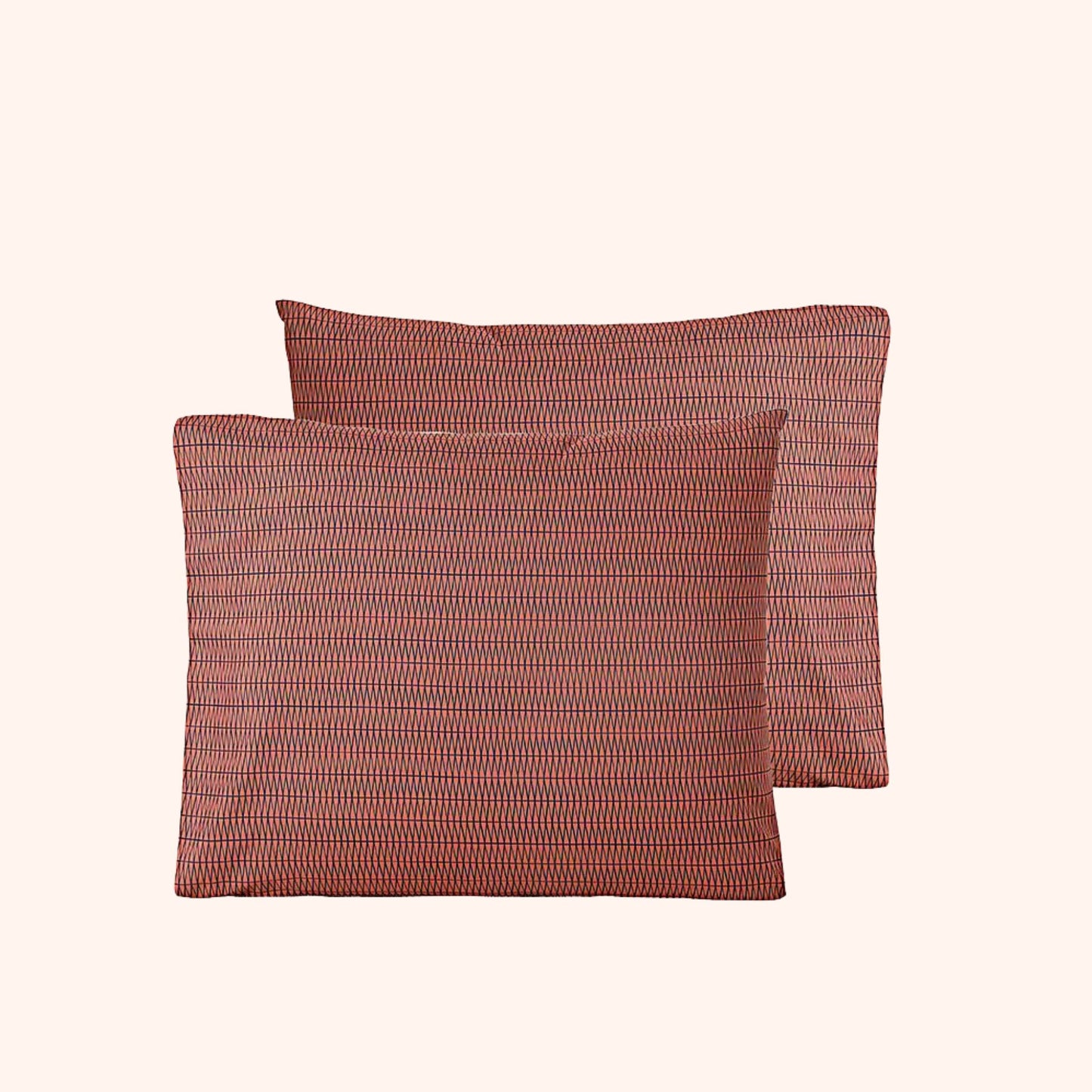 Struktur Velvet Plum – Taie d’oreiller 60x70 cm | Chaleur scandinave luxueuse