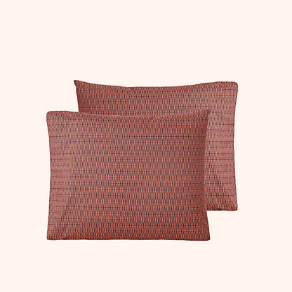 Struktur Velvet Plum – Taie d’oreiller 60x70 cm | Chaleur scandinave luxueuse