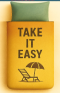Take-it-Lazy - The Lounger - La couette sans housse de couette | housse fixe | lavable